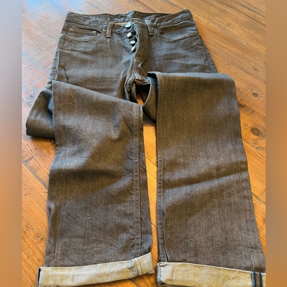 Gustin raw light California straight men’s jeans size 30. Excellent condition.